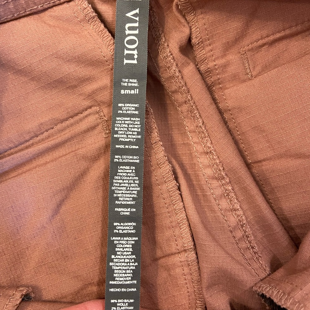 Vuori Womens Ripstop Pants Size Small Dusty Rose / Mauve - Picture 10 of 13